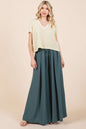 Mittoshop Pleated Wide Leg Pants - Thirty-One Boutique, LLC